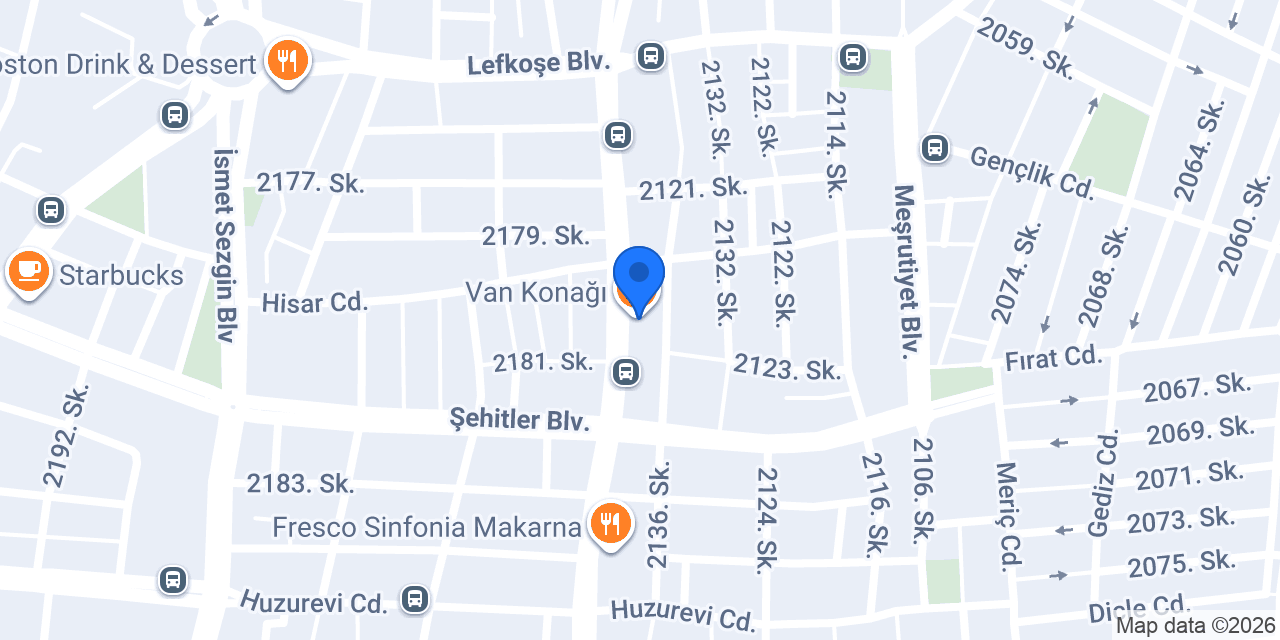 Van Konağı konumu