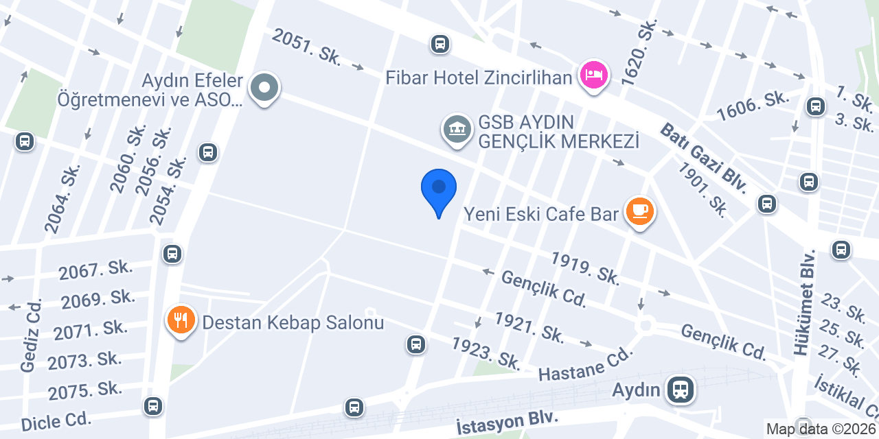 Çınar Pastanesi konumu