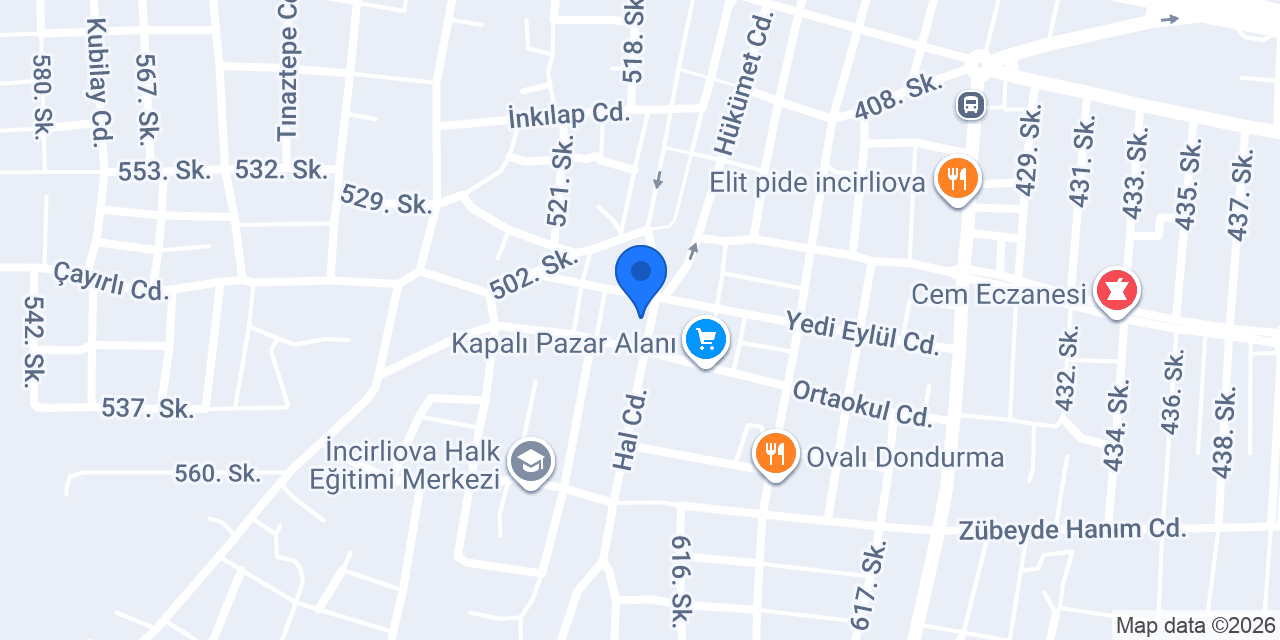 Güçlü berber konumu
