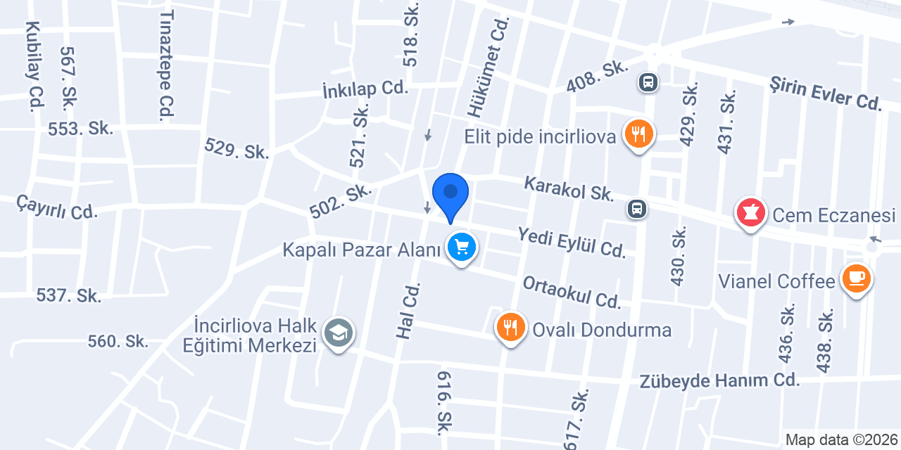 Seçkin Unlu Mamüller konumu