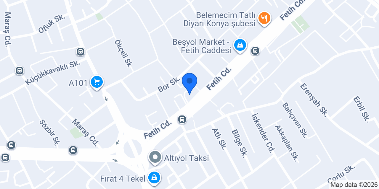 Toprak Motors konumu