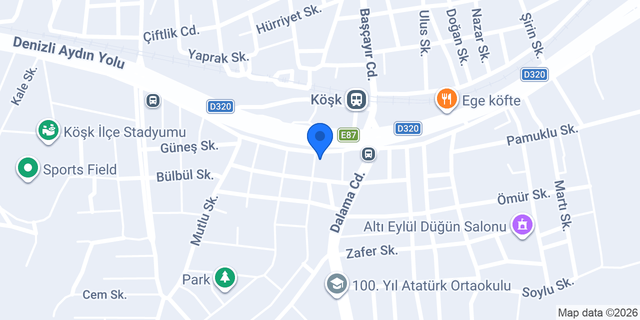 Ünal Otomotiv konumu