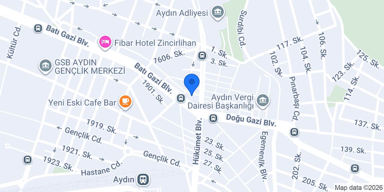 Aydın Kitabevi Ltd Şti konumu