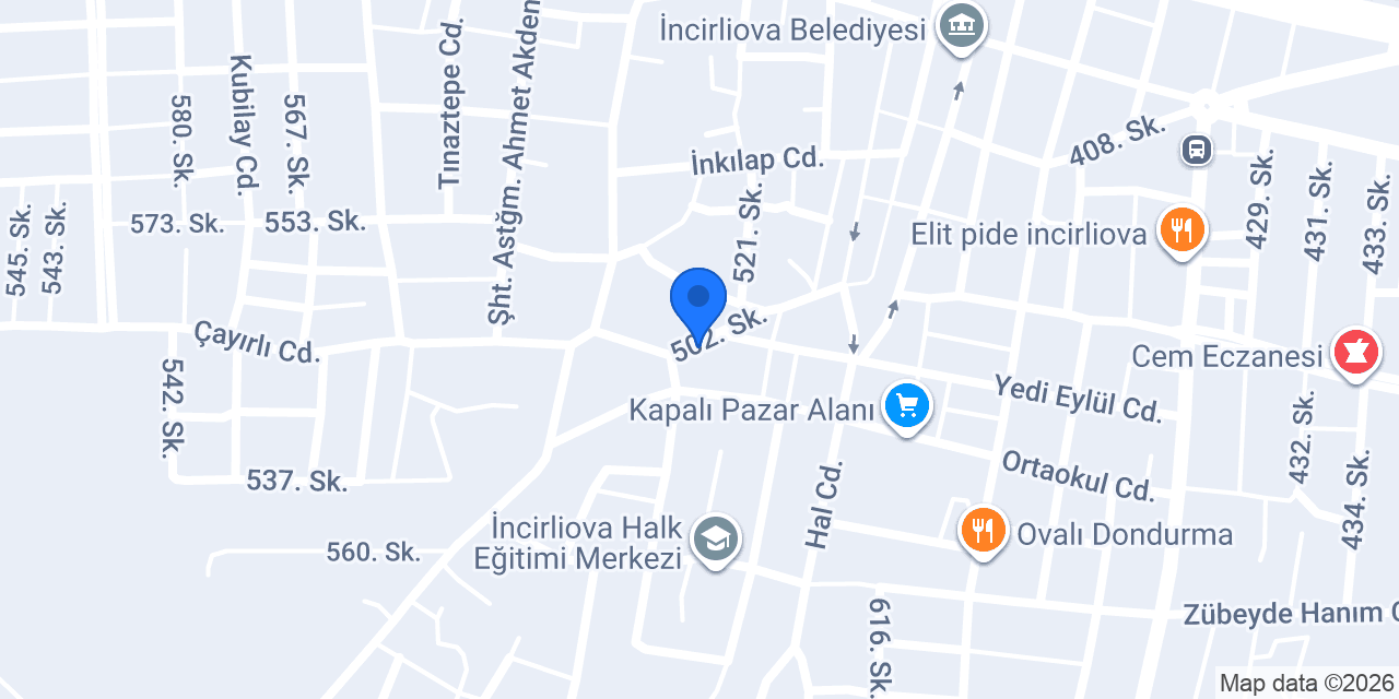 Mete Auto konumu