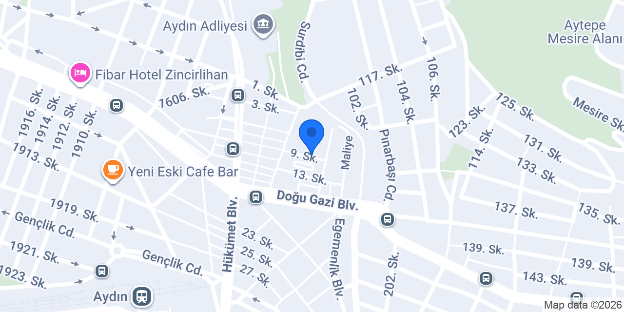 ÖZEN MATBAA konumu