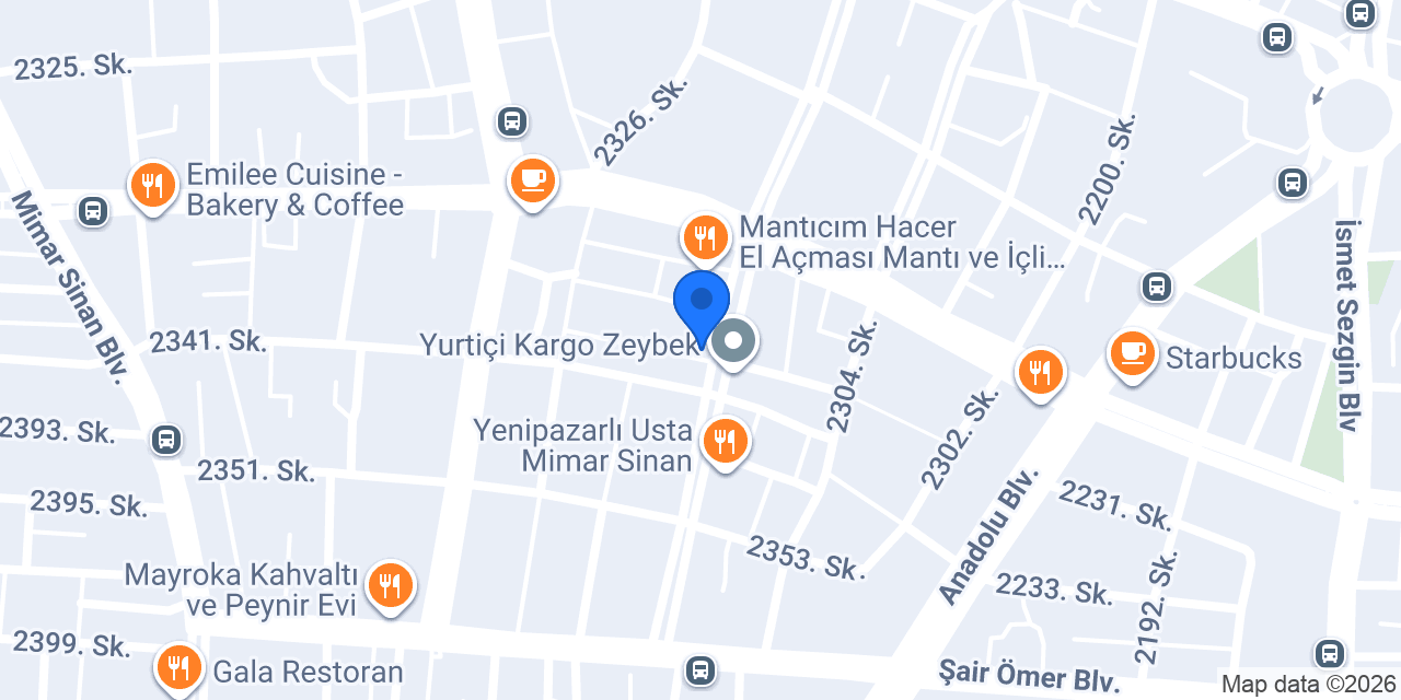 Tarihi Hacıosmanbey Baklavaları konumu