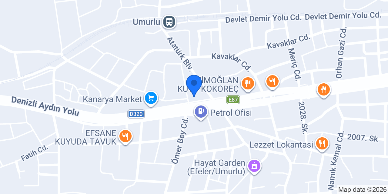 Sefer Organizasyon konumu
