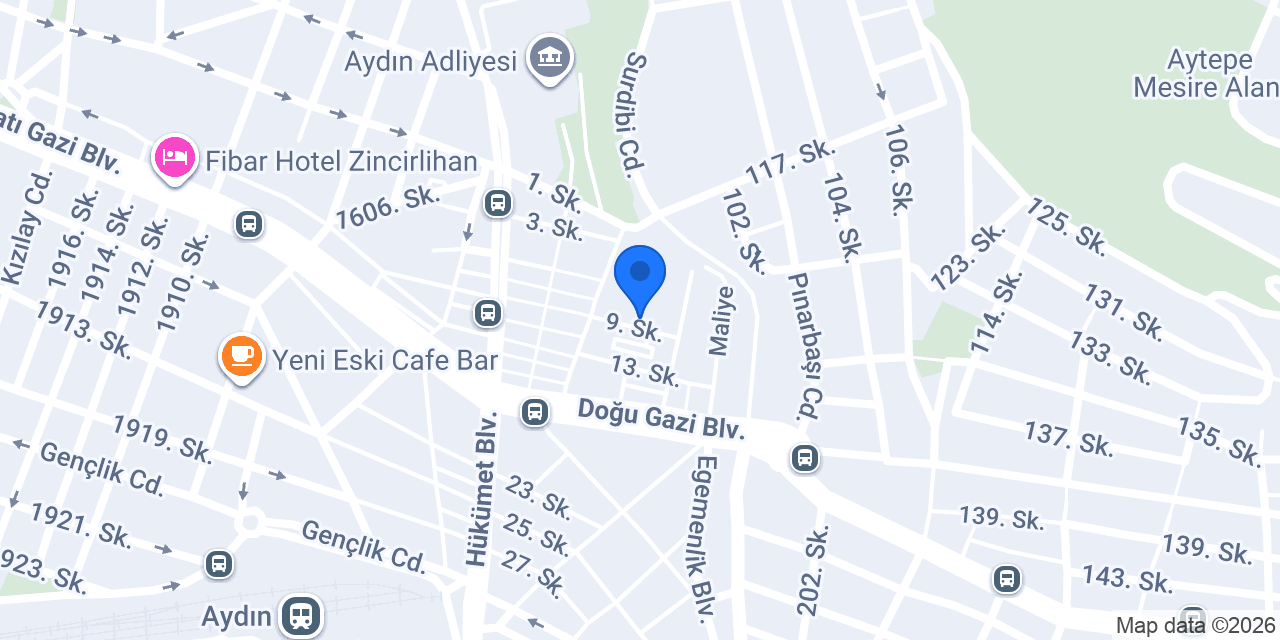 Aydın | Avukat Betül Bilgin | Aydın-Efeler konumu