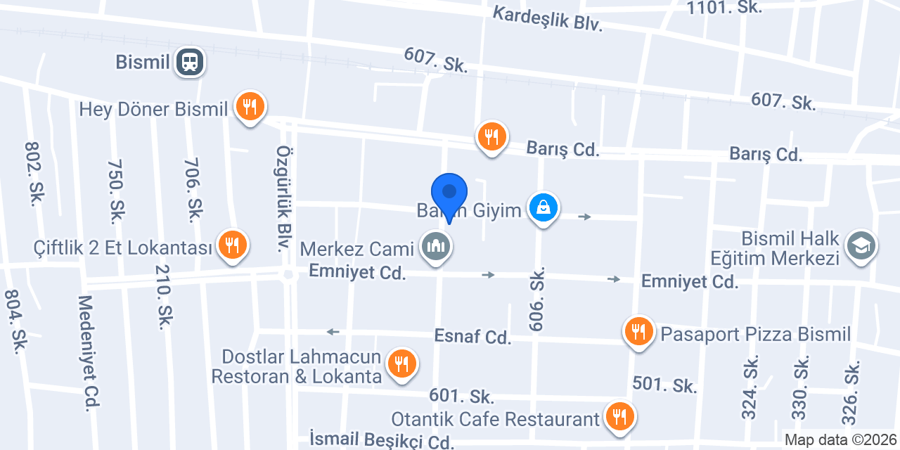 Astekin Emlak konumu