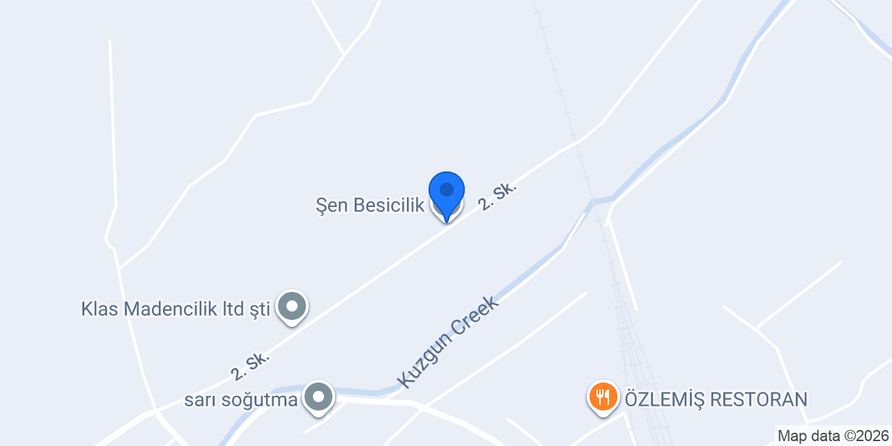 Şen Besicilik konumu