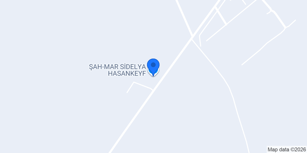 ŞAH-MAR SİDELYA HASANKEYF konumu