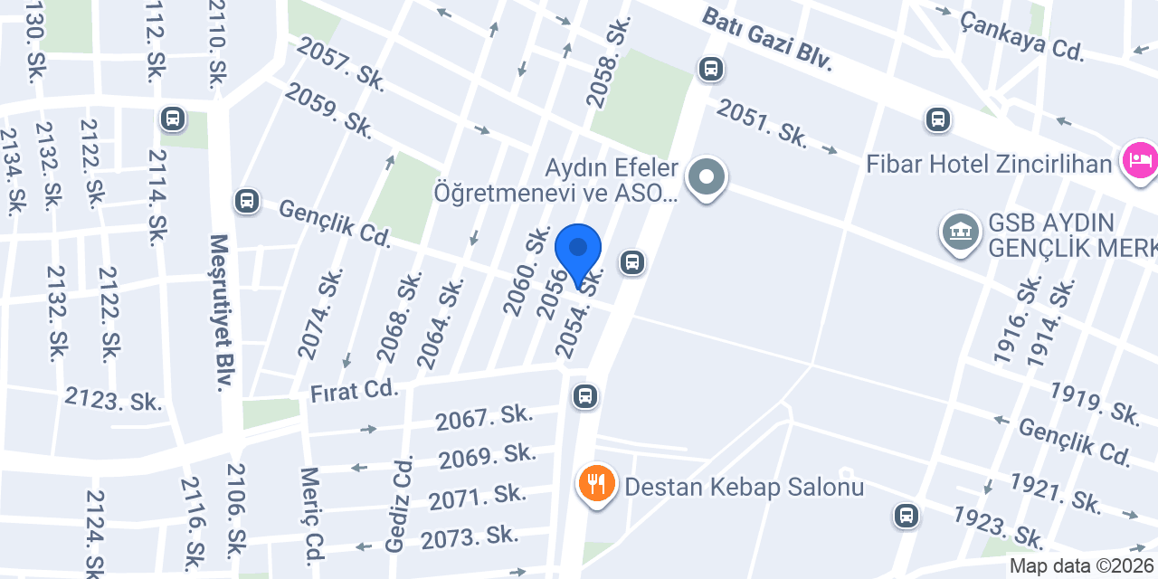 Merdane Pastaneleri konumu