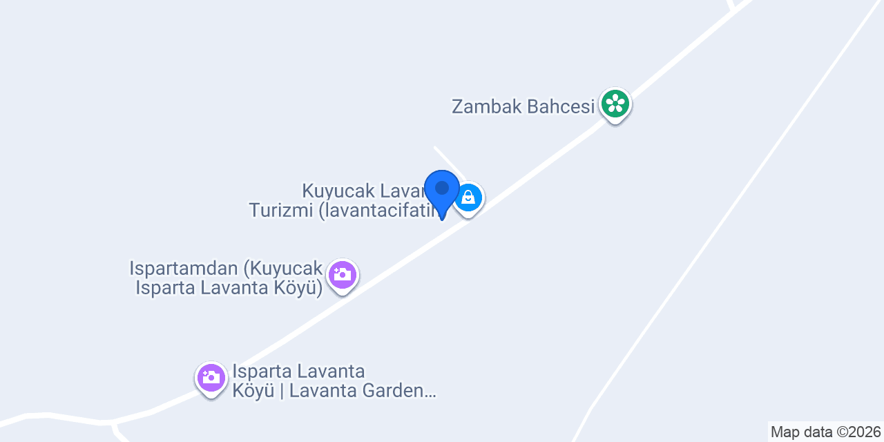 Lavanta Mor Çit Cafe konumu