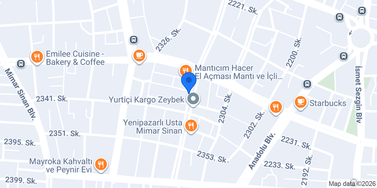 Manna Mantı konumu