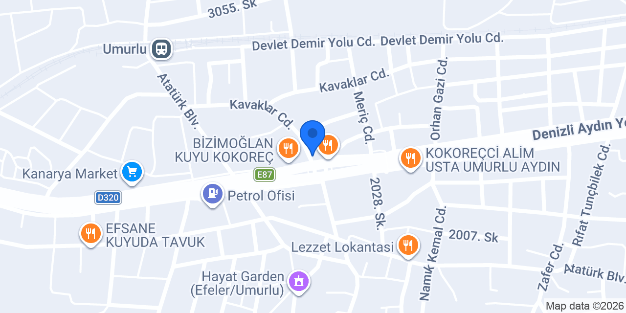 KEBAPÇI BİLO & TANTUNİ konumu