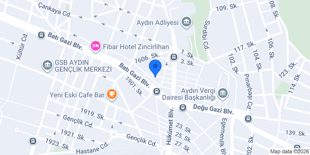 Efeler Matbaası konumu