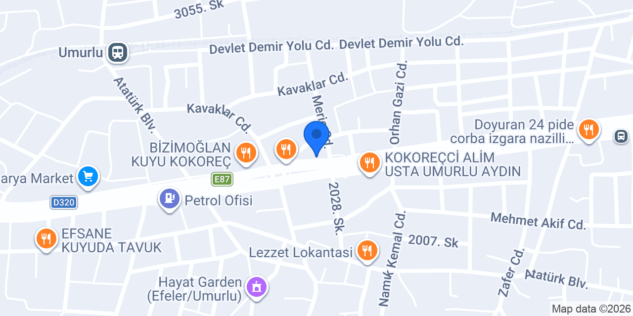 Uyaroğlu tekel büfe konumu