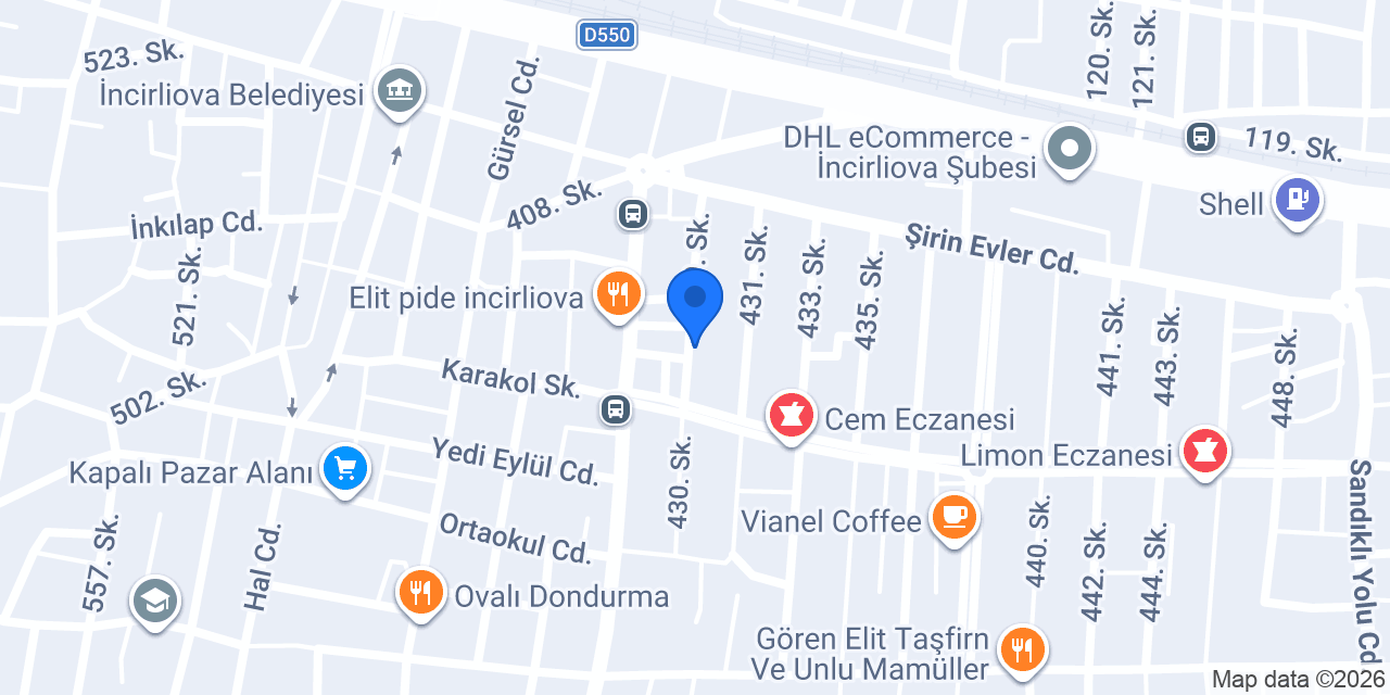 Boylular İnşaat konumu