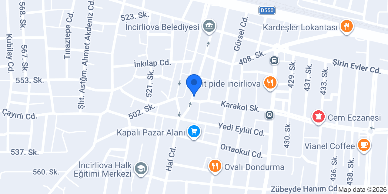 Av.Dilek Tutkun konumu