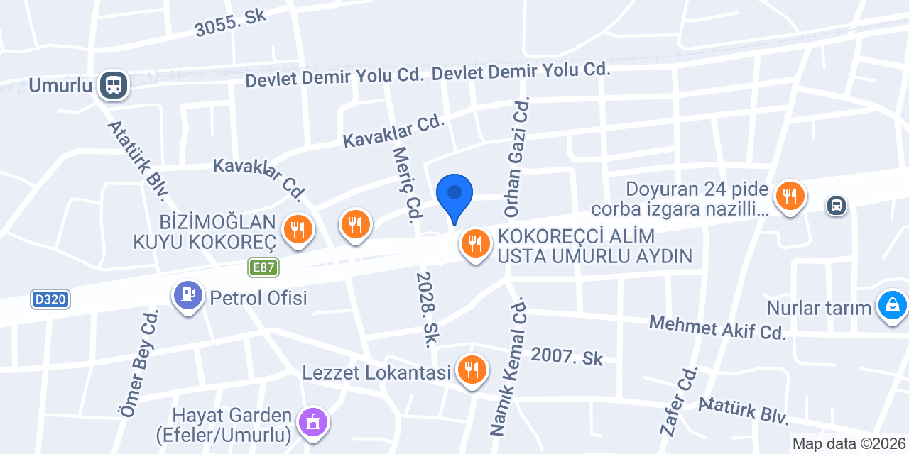Topaloğlu Kuyuda Tavuk Tandır konumu