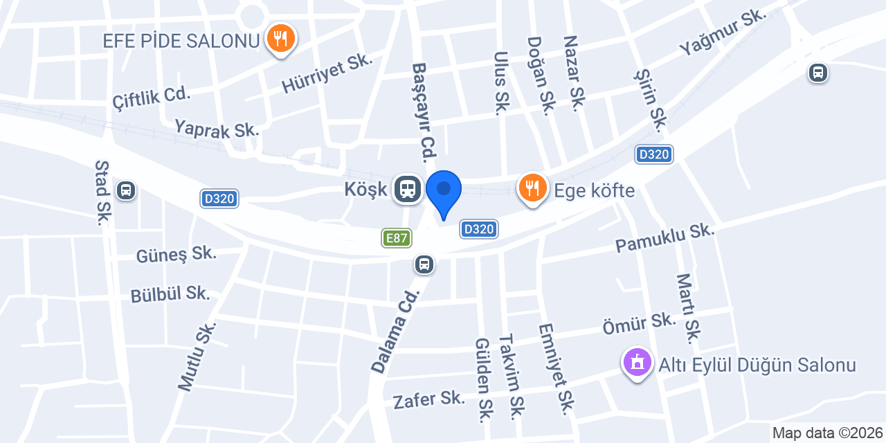Mergör lokantası konumu