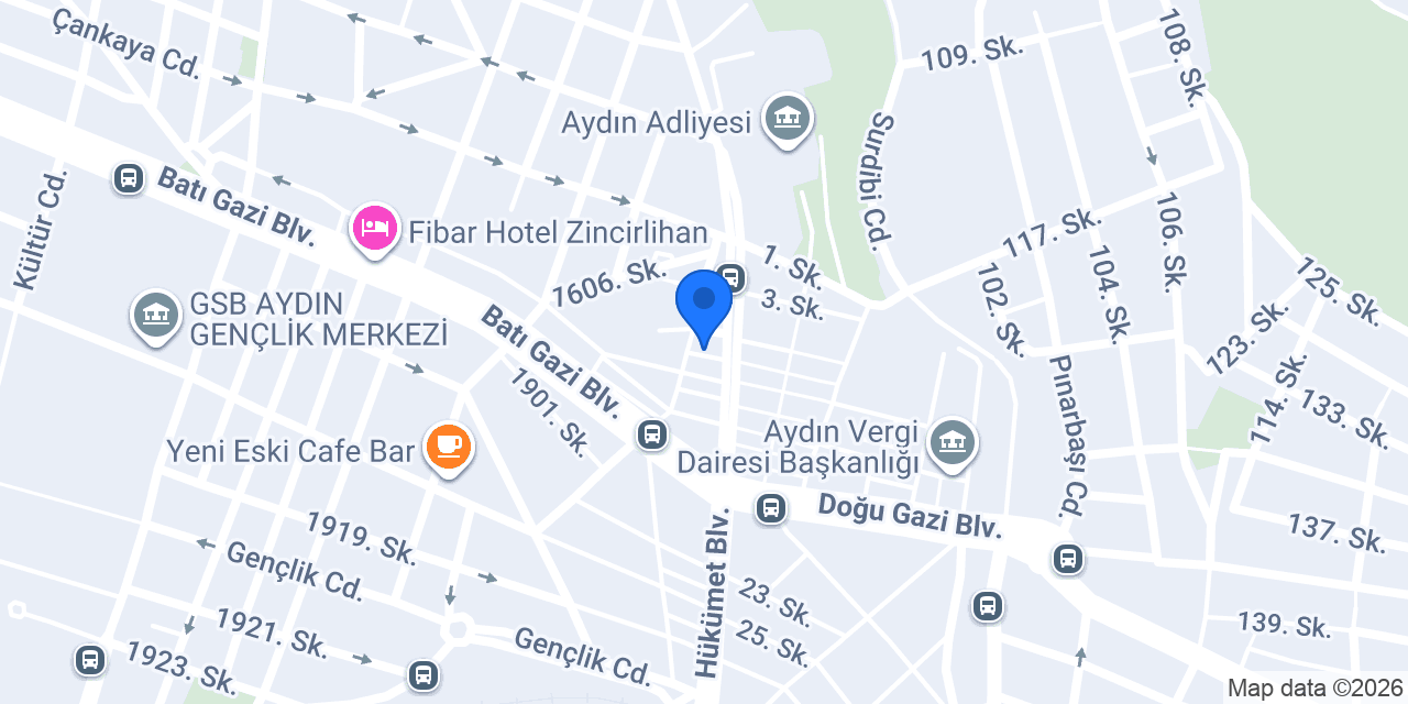 Şen Köfteci Hakkı Usta konumu