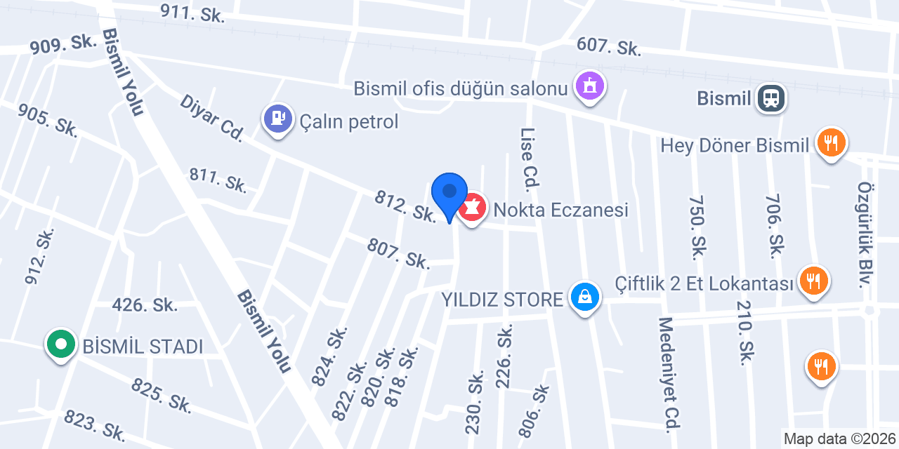 DUMLUPINAR ECZANESİ konumu