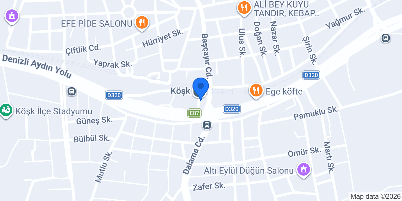 Yıldız Eczanesi konumu