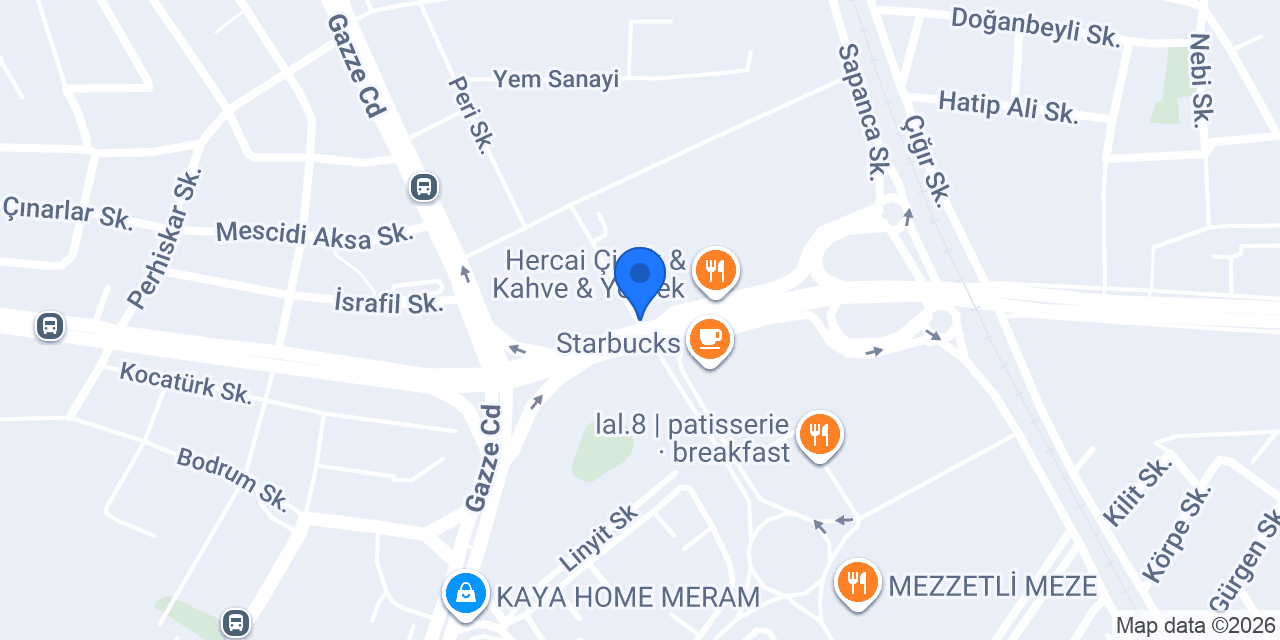 Ehil Fırın Kebap Meram konumu