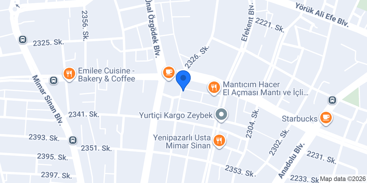YÖNYAPI GAYRİMENKUL konumu