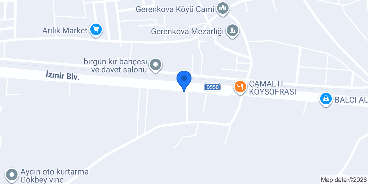 Başeğmez Ticaret konumu