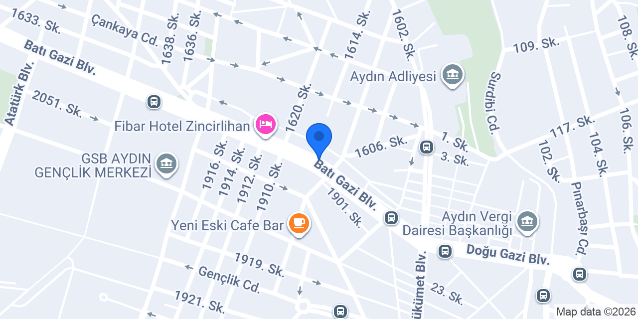 Aydın Efeler | İnci Çiçekçilik konumu