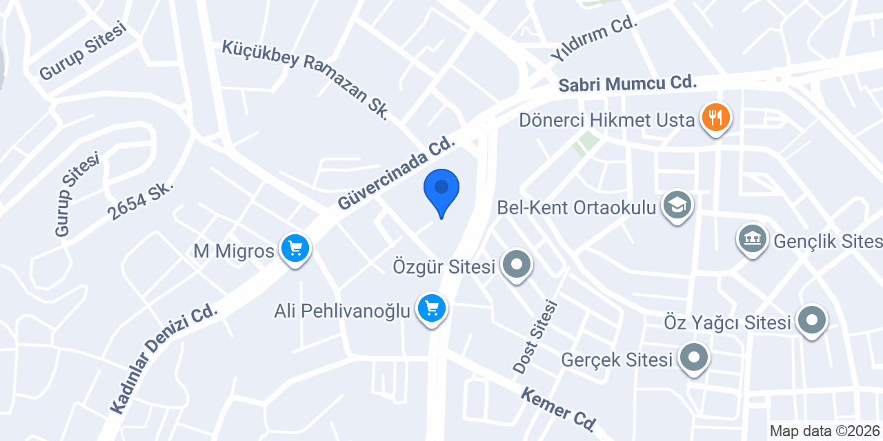 Ada Dizayn Web Tasarım konumu