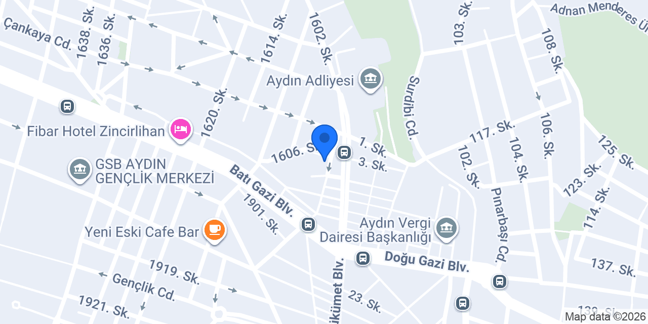 Campus Pub Aydın konumu