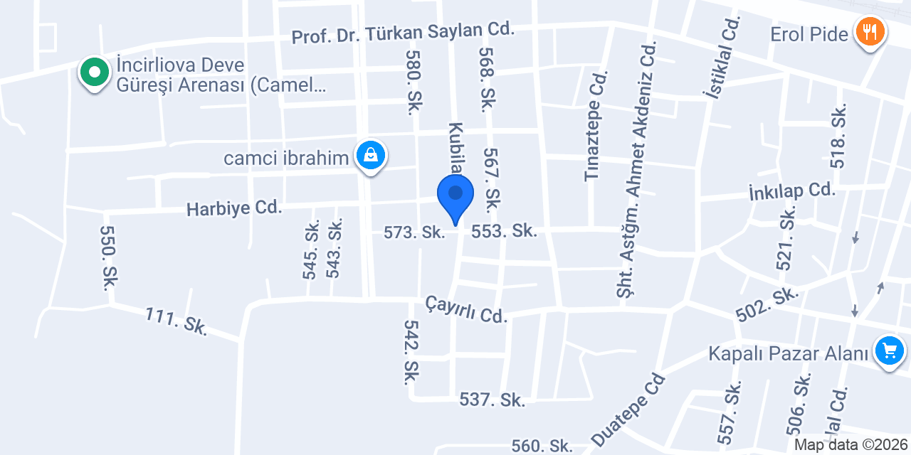 Subaşılar Yapı Malzemeleri konumu