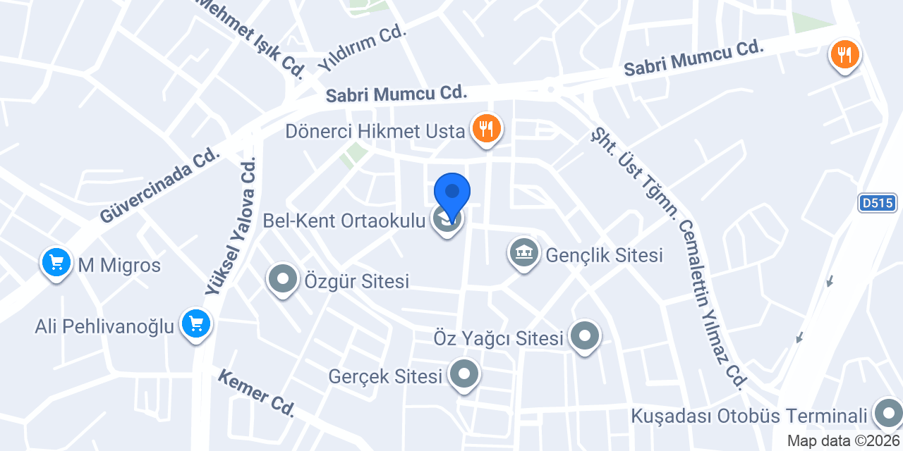 Kırmızı Spa & Masaj Salonu konumu