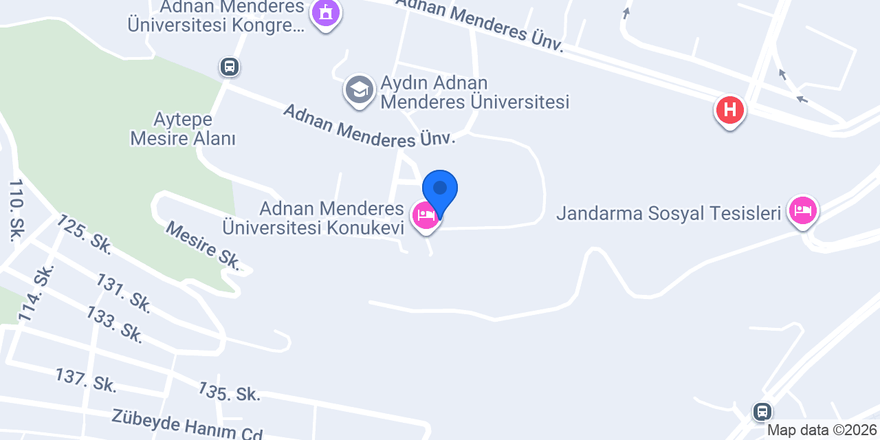 Adü Anaokulu konumu