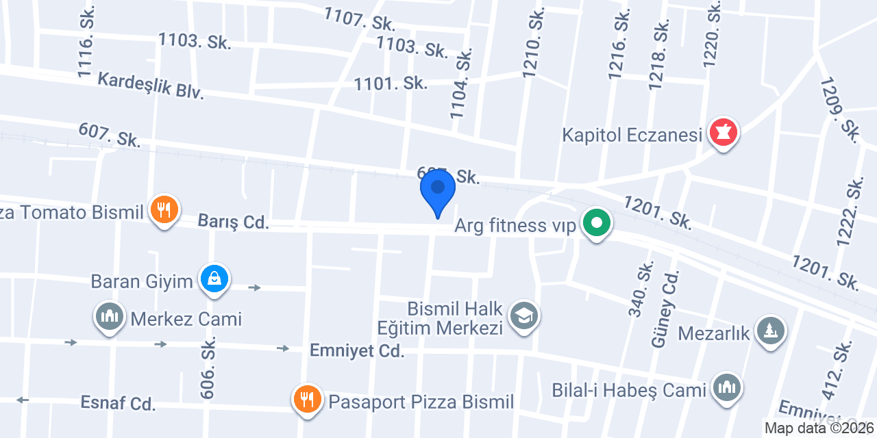 Arel Rent a Car konumu