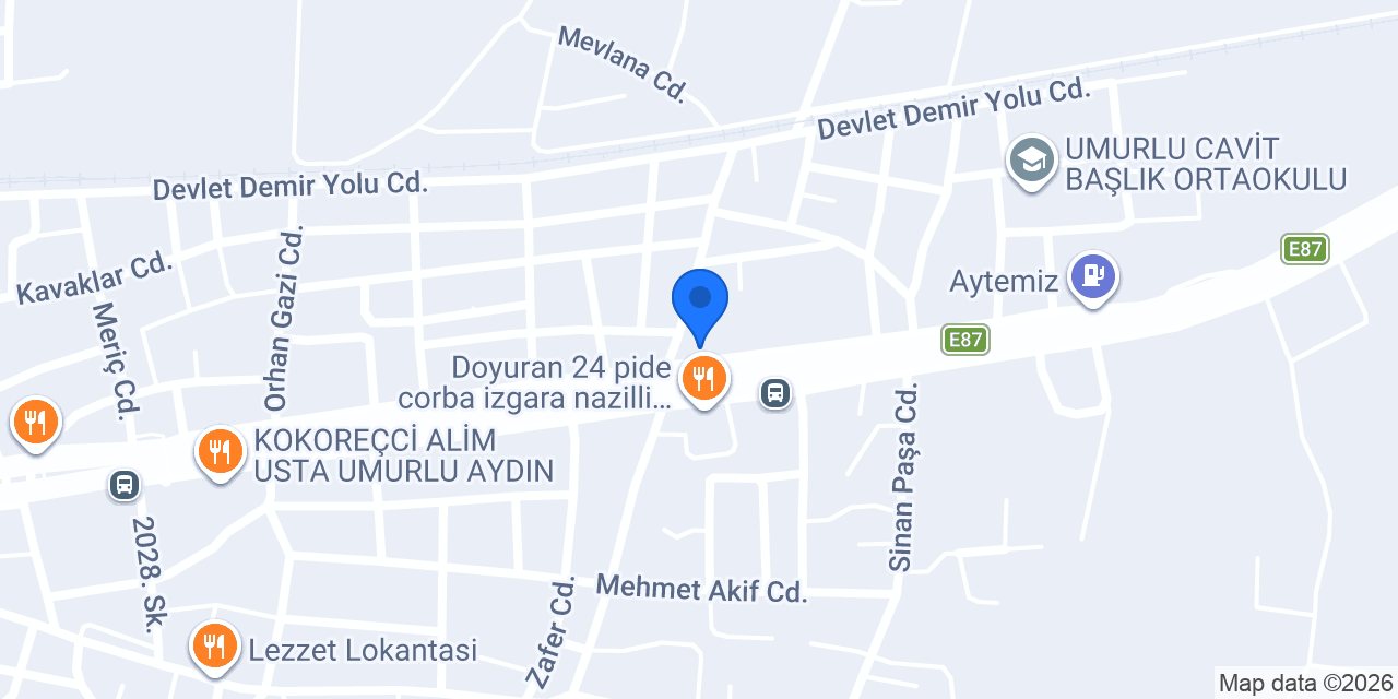 Gençlik Erkek Kuaförü konumu