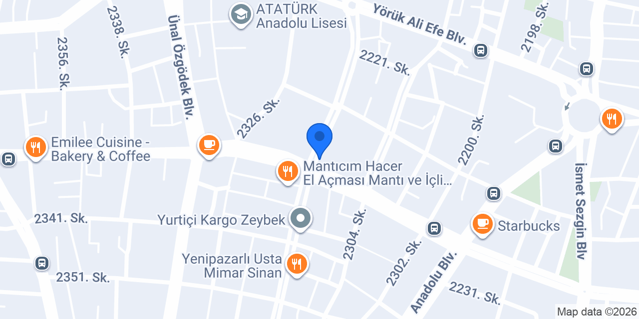 Aydın Doğa Veteriner Kliniği konumu