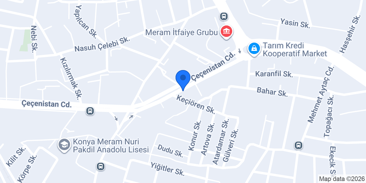 Dermavise Konya konumu
