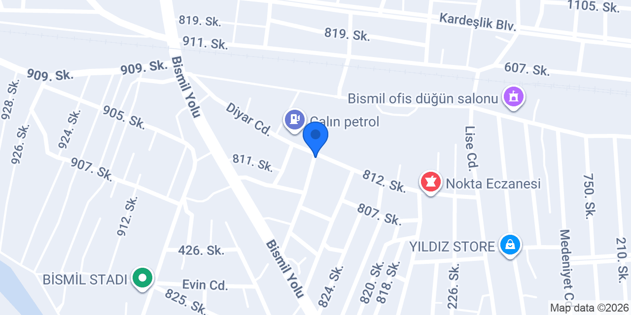 Baran Eczanesi konumu