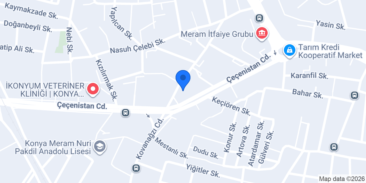 KONYA AĞAOĞLU EMLAK konumu