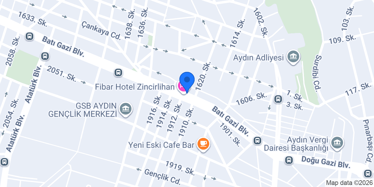 Terra Pizza - Efeler Batıgazi konumu