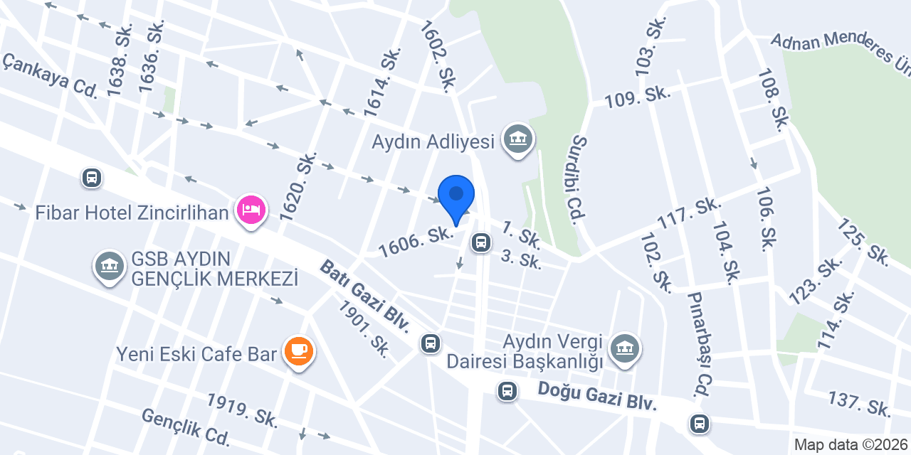 Av. NUR ARAL konumu