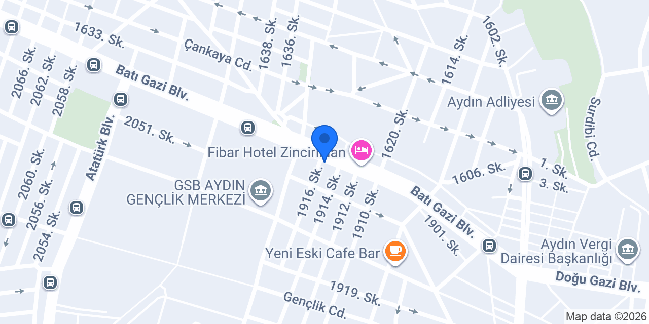Aydın Kent Suit konumu