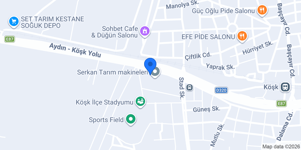 Akkur Mermer konumu
