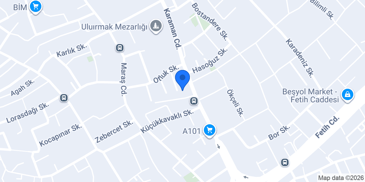 Hasret Gül Çiçekcilik konumu