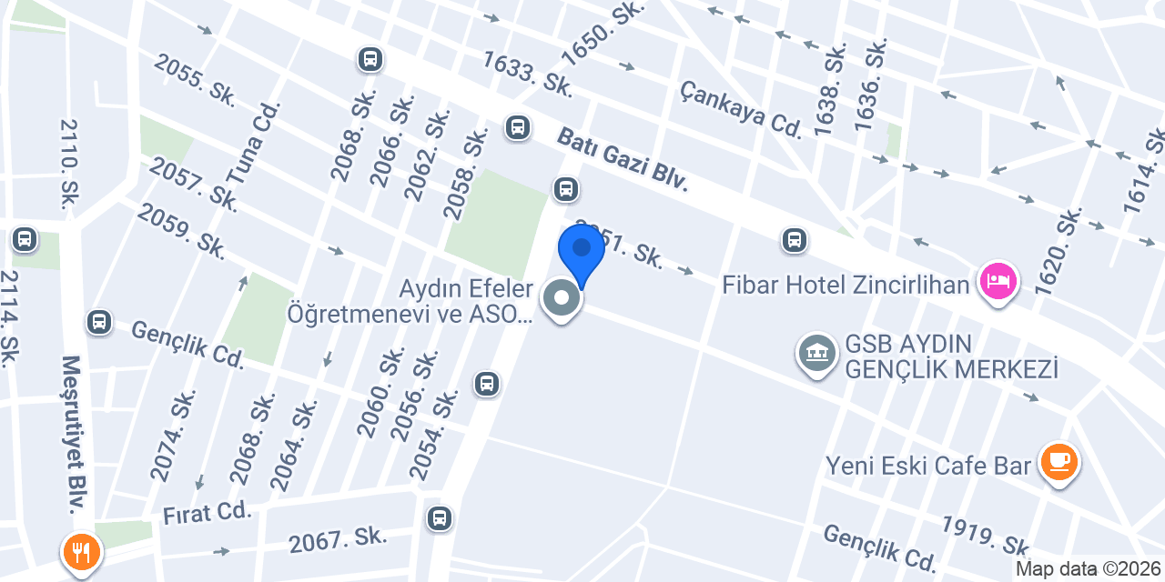 Öğretmenim Etüt Eğitim Merkezi konumu