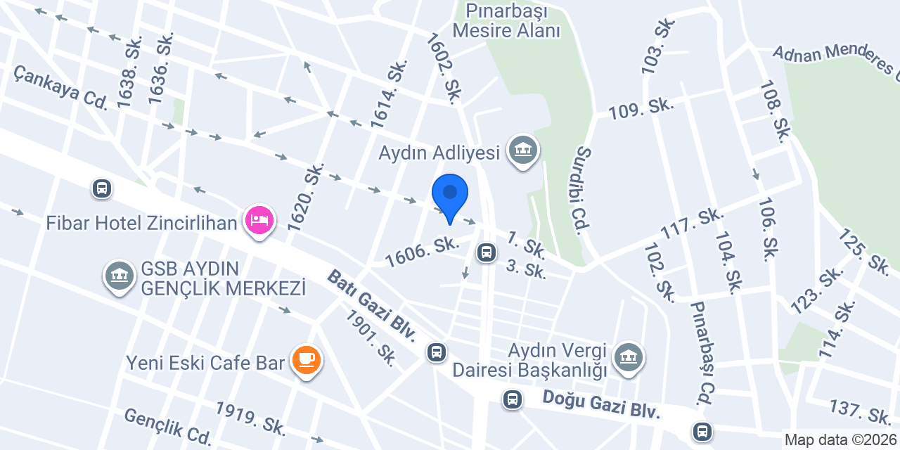 AV.SENEM YALÇIN KARATAŞ konumu